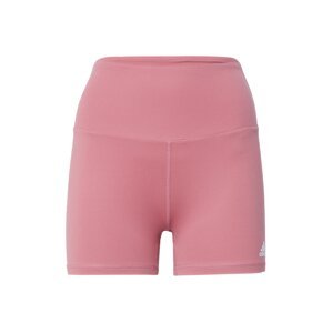 ADIDAS SPORTSWEAR Športové nohavice 'Essential'  ružová / biela
