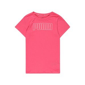 PUMA Funkčné tričko 'Favorites'  ružová / biela