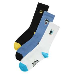 Pull&Bear Ponožky  modrá / čierna / biela