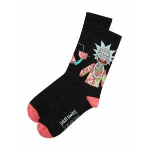 Pull&Bear Ponožky  svetlomodrá / mätová / svetloružová / čierna
