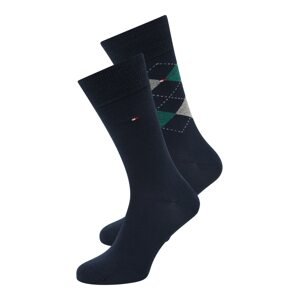 Tommy Hilfiger Underwear Ponožky  tmavomodrá / sivá / zelená / červená