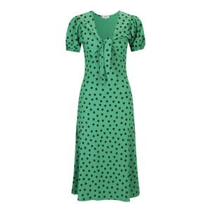 Dorothy Perkins Petite Šaty  zelená / čierna
