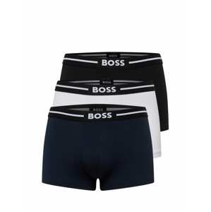 BOSS Black Boxerky 'Bold'  námornícka modrá / čierna / biela