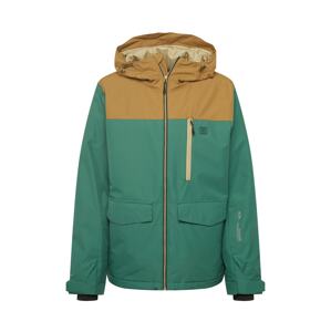 BILLABONG Zimná bunda  svetlohnedá / zelená