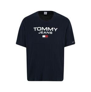 Tommy Jeans Plus Tričko  tmavomodrá / červená / biela