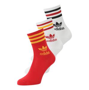 ADIDAS ORIGINALS Ponožky  svetlooranžová / hrdzavo červená / čierna / biela