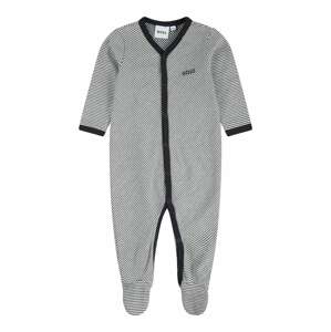 BOSS Kidswear Pyžamo  námornícka modrá / biela