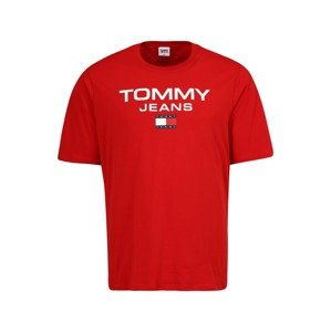 Tommy Jeans Plus Tričko  námornícka modrá / červená / biela