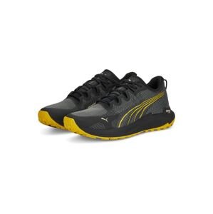 PUMA Bežecká obuv 'Fast-Trac Nitro'  béžová / žltá / čierna melírovaná