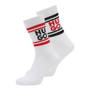 HUGO Ponožky  červená / čierna / biela