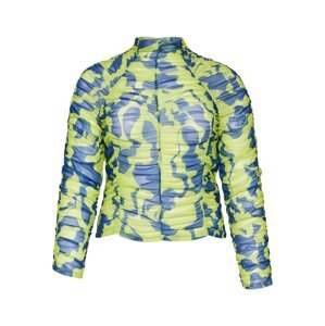 Vero Moda Collab Tričko 'Joann'  modrá / svetlozelená