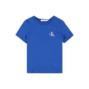 Calvin Klein Tričko  modrá / biela