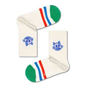 Happy Socks Ponožky  modrá / zelená / červená / biela