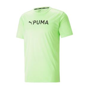 PUMA Funkčné tričko  kiwi / čierna