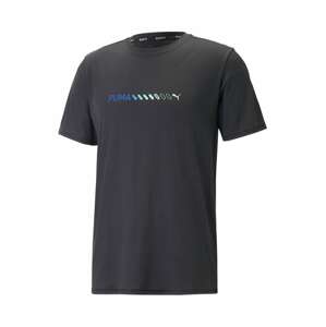 PUMA Funkčné tričko  kráľovská modrá / svetlozelená / čierna