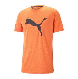 PUMA Funkčné tričko  antracitová / oranžová melírovaná