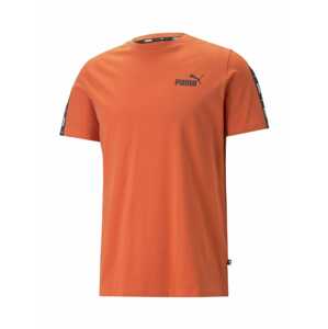 PUMA Funkčné tričko  oranžová / čierna / biela