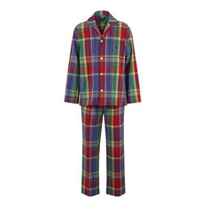 Polo Ralph Lauren Dlhé pyžamo  modrá / zelená / červená / biela