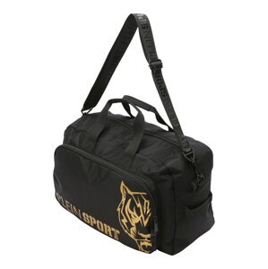 Plein Sport Cestovná taška 'PHILADELFIA'  zlatá / čierna