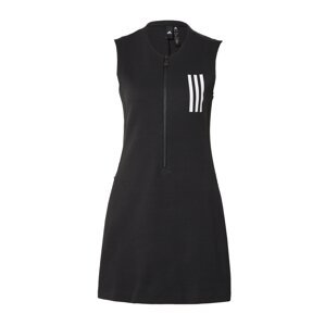 ADIDAS SPORTSWEAR Športové šaty  svetlosivá / čierna / biela