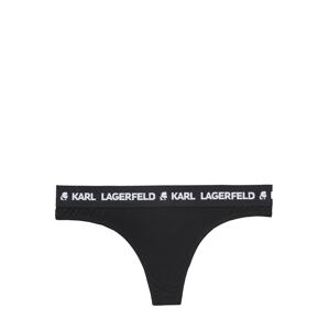 Karl Lagerfeld Tangá  čierna / biela