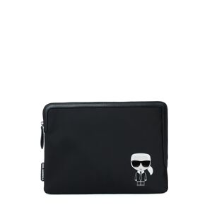 Karl Lagerfeld Taška na notebook  béžová / čierna / biela
