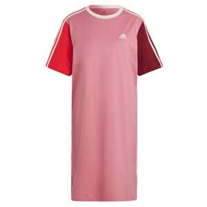 ADIDAS SPORTSWEAR Športové šaty  staroružová / červená / bordová / biela