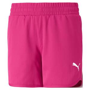 PUMA Športové nohavice  ružová / biela