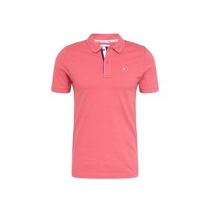 Tommy Jeans Tričko  námornícka modrá / ružová / biela