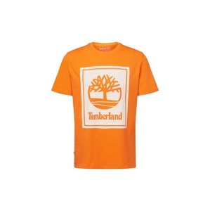TIMBERLAND Tričko  oranžová / prírodná biela
