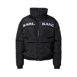 Karl Kani Prechodná bunda 'Essential'  čierna / biela