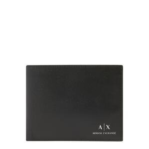 ARMANI EXCHANGE Peňaženka  čierna / biela