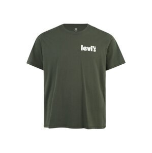 Levi's® Big & Tall Tričko  olivová / biela