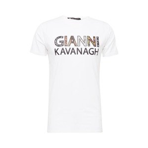 Gianni Kavanagh Tričko 'Amazonia'  svetlohnedá / svetlozelená / čierna / biela