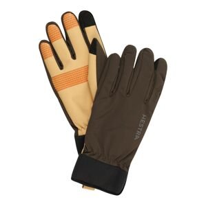 Hestra Športové rukavice  svetložltá / jedľová / oranžová / čierna