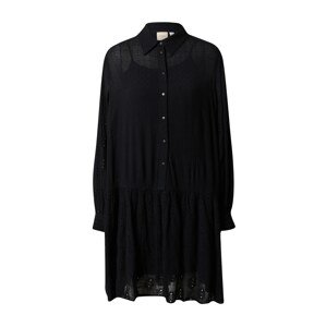 VILA ROUGE Košeľové šaty 'MACAY'  čierna