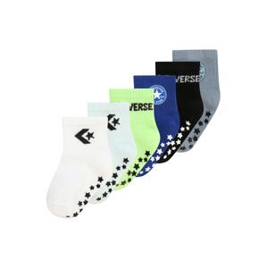 CONVERSE Ponožky  modrá / sivá / čierna / biela