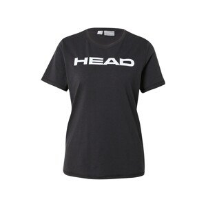 HEAD Funkčné tričko  čierna / biela