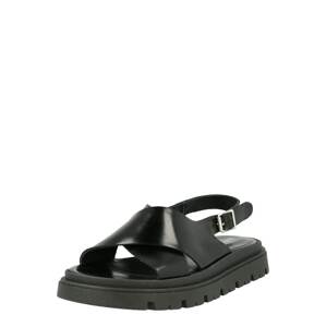 ANGULUS Remienkové sandále  čierna