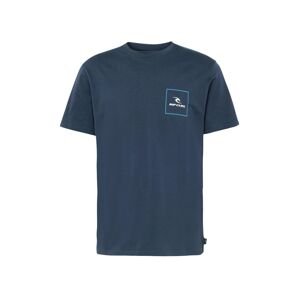 RIP CURL Funkčné tričko  modrá / námornícka modrá / biela