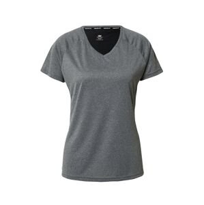 Rukka Funkčné tričko 'MANTERA'  sivá melírovaná / čierna