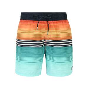 BILLABONG Surferské šortky  tmavomodrá / nefritová / oranžová / biela