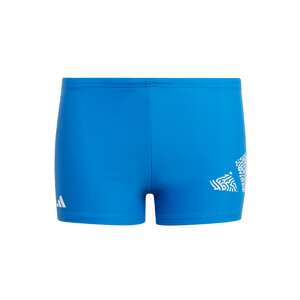 ADIDAS PERFORMANCE Športové plavky '3 Bar Logo'  kráľovská modrá / biela
