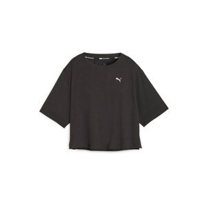 PUMA Funkčné tričko 'Concept'  čierna / šedobiela