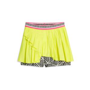 PUMA Športová sukňa  neónovo žltá / svetloružová / čierna / biela