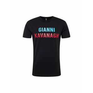 Gianni Kavanagh Tričko  vodová / červená / čierna