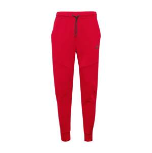 Nike Sportswear Nohavice  červená / čierna