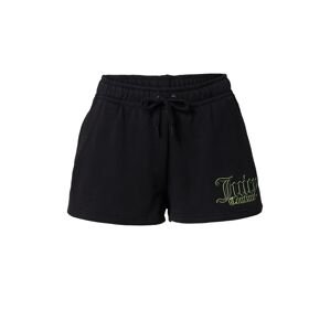 Juicy Couture Sport Športové nohavice 'ZOLA'  svetlozelená / čierna