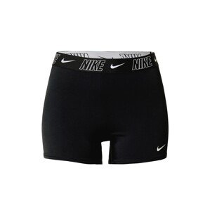 Nike Swim Športové bikinové nohavičky  čierna / biela