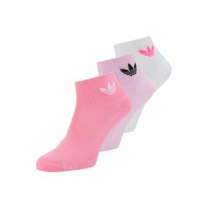 ADIDAS ORIGINALS Ponožky  pastelovo fialová / ružová / čierna / biela